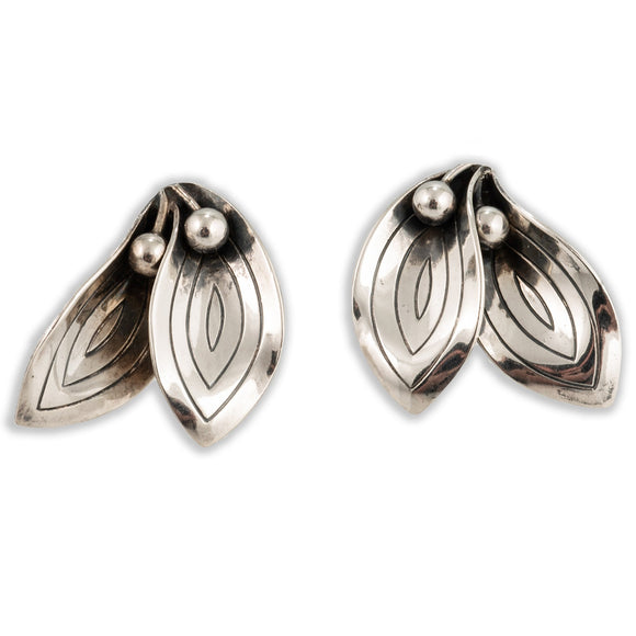 A & K, Aarre Krogs of Denmark Sterling Silver Earrings urbanartifacts.ca