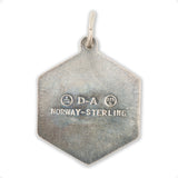 David Andersen Sterling Silver Zodiac Pendant or Charm Scorpio