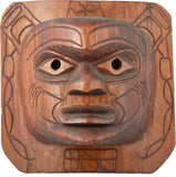 Haida West Coast Cedar Mask Circa 1920