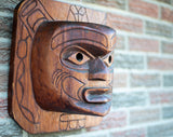 Haida West Coast Cedar Mask Circa 1920