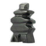 Inuit Inuksuk (InukShuk) Soapstone Carving Signed Eskimo Sticker