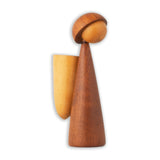 Teak Match Holder by G. Rath Vejle, Denmark, Small