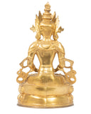 Gilt Bronze Bodhisattva Sino-Tibetan